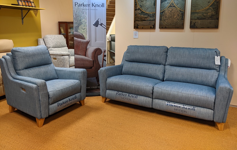 Parker knoll recliner sofa hot sale